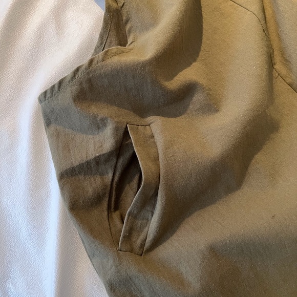 NWOT Women’s casual,loose long Bib pants, wide leg jumpsuit. Size Medium. - Picture 12 of 12